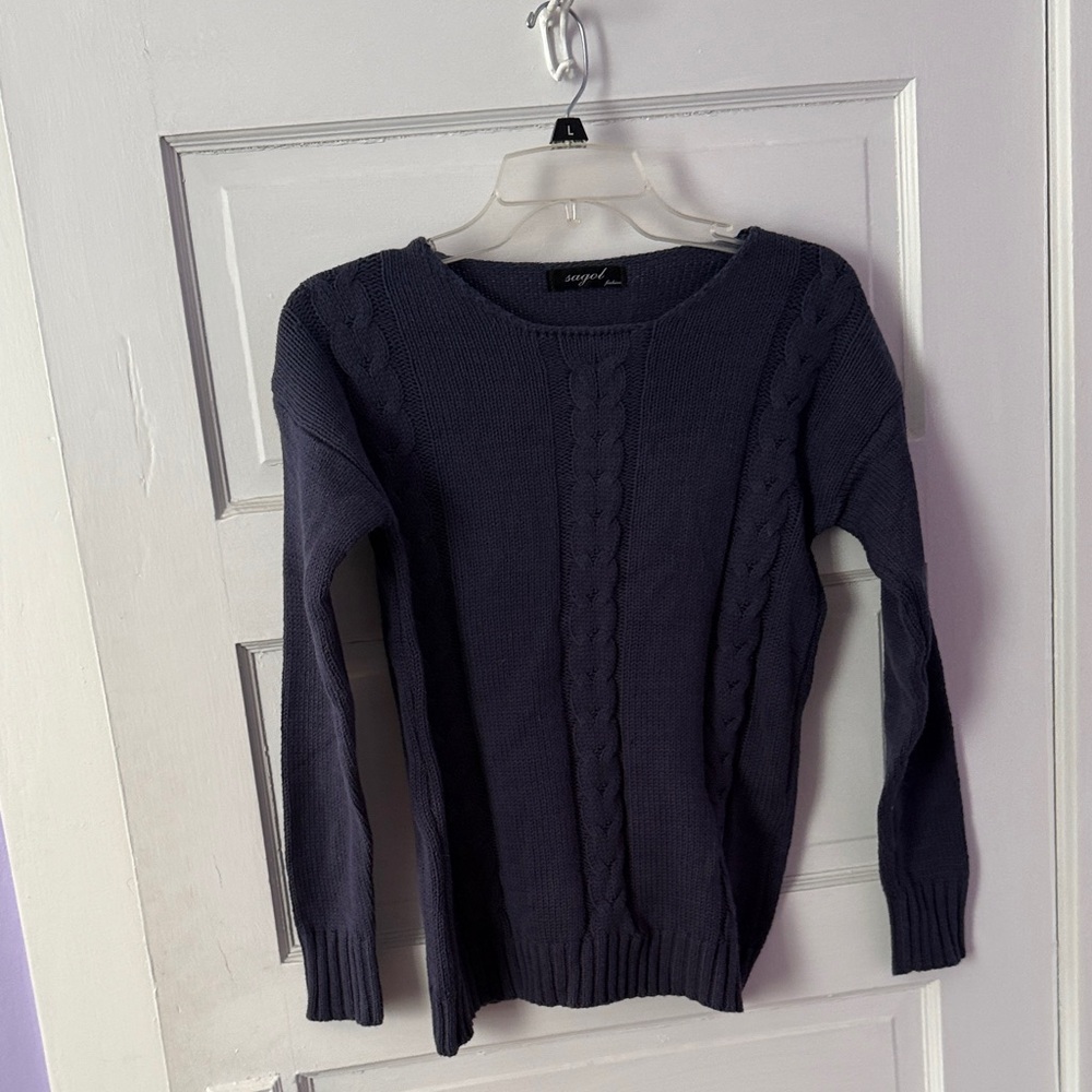 Navy Blue Sweater